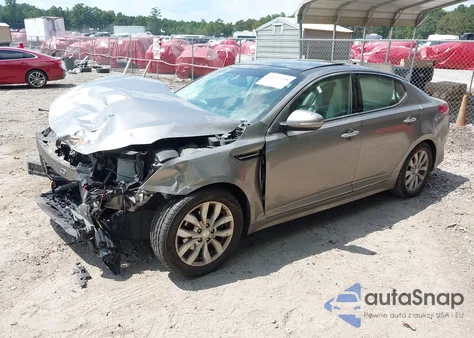 2015 Kia Optima Ex from USA, damaged, VIN 5XXGN4A77FG425869